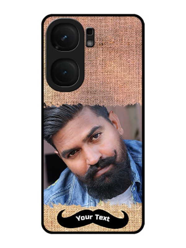 Custom iQOO Neo 9 Pro 5G Custom Metal Phone Case - With Texture Design