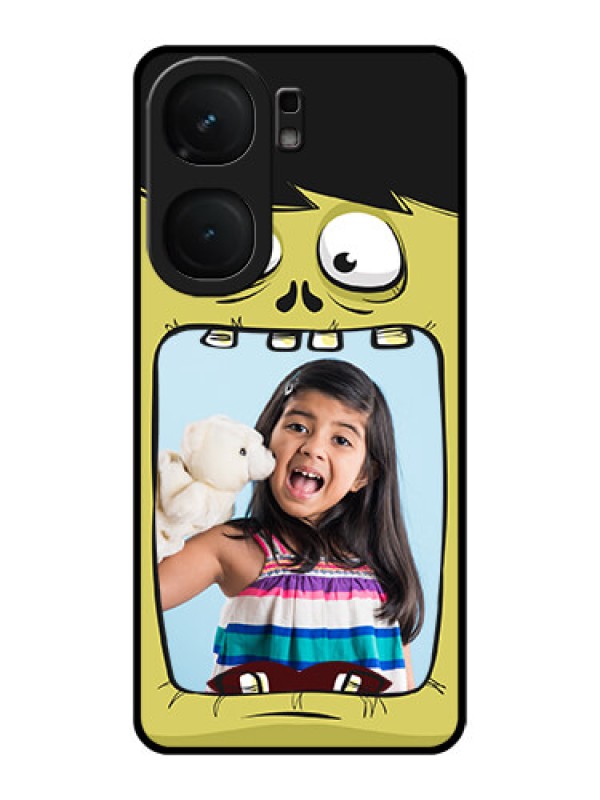 Custom iQOO Neo 9 Pro 5G Custom Metal Phone Case - Cartoon Monster Back Case Design