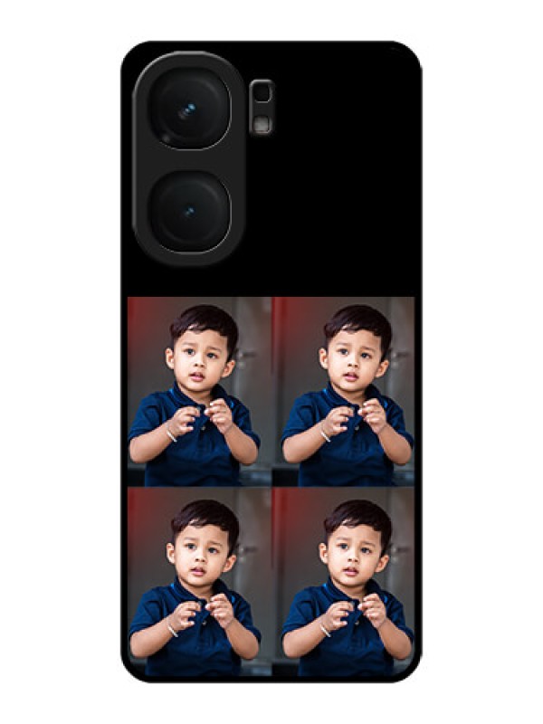 Custom iQOO Neo 9 Pro 5G Custom Metal Phone Case - 4 Image Holder Design