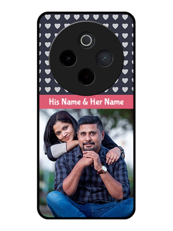 Custom iQOO Z10 5G Custom Metal Phone Case - Mr With Name Design