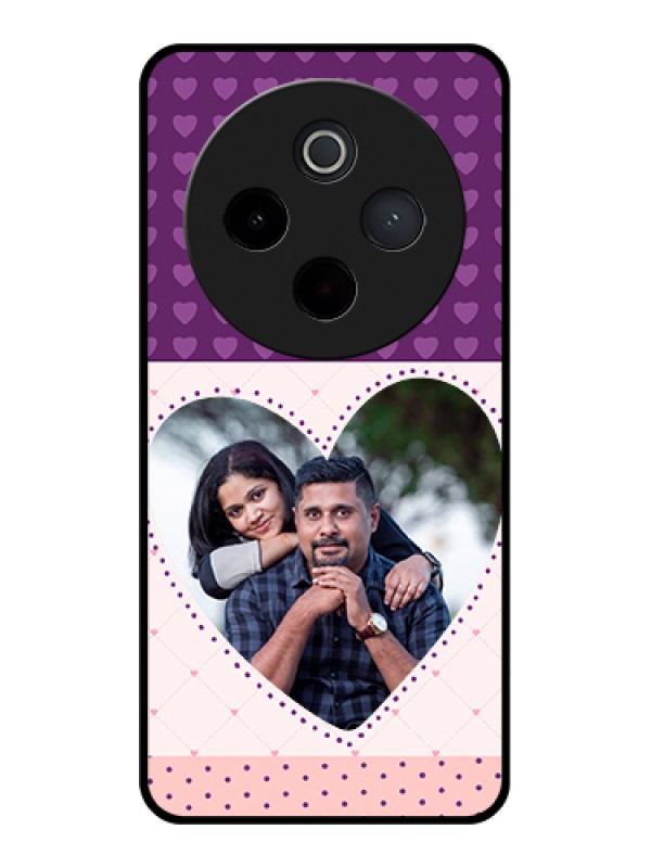 Custom iQOO Z10 5G Custom Metal Phone Case - Stylish Hexagon Pattern Design