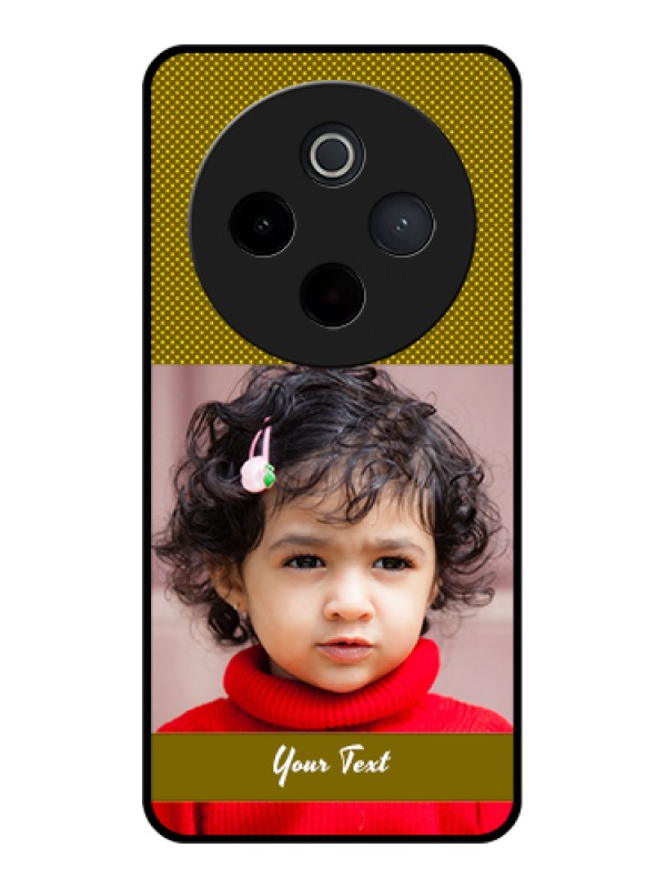 Custom iQOO Z10 5G Custom Metal Phone Case - Floating Hearts Design