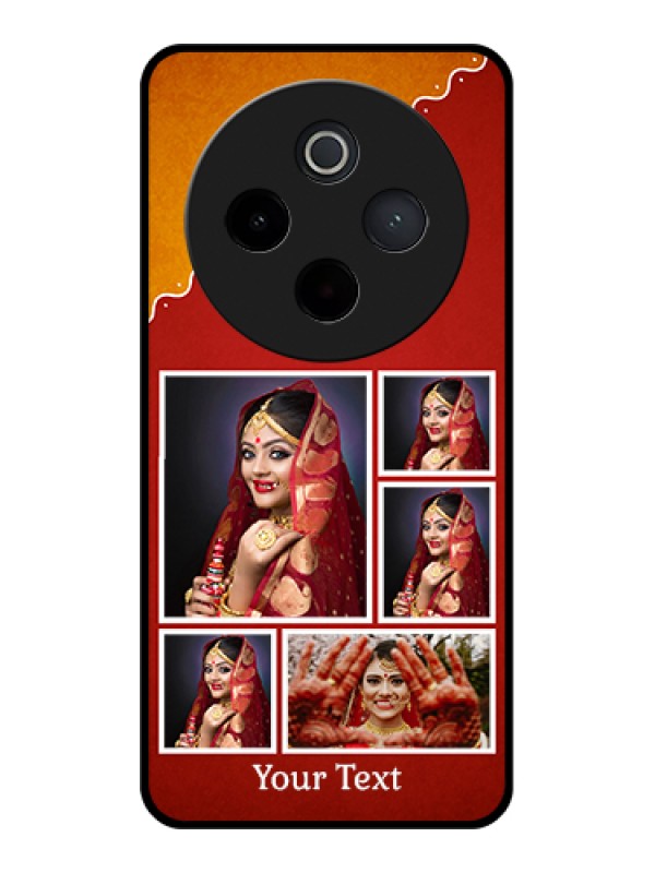 Custom iQOO Z10 5G Custom Metal Phone Case - Stacked Triple Colour Design