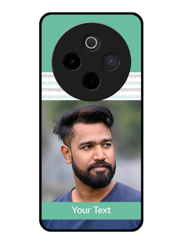 Custom iQOO Z10 5G Custom Metal Phone Case - Semi - Circle Maze Pattern Design