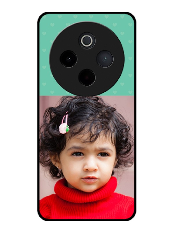 Custom iQOO Z10 5G Custom Metal Phone Case - Lovers Picture Design