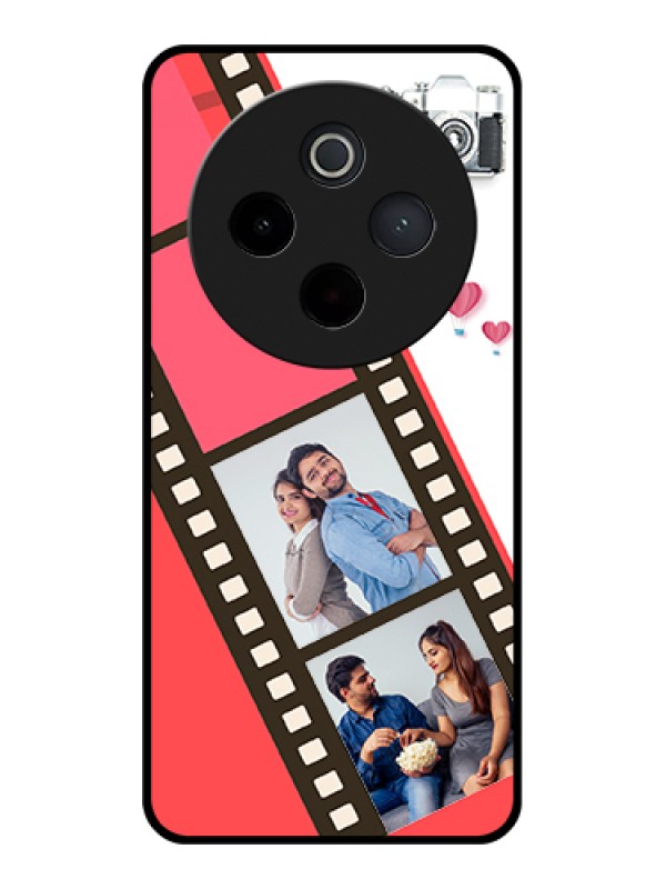 Custom iQOO Z10 5G Custom Metal Phone Case - 3 Image Holder With Film Reel