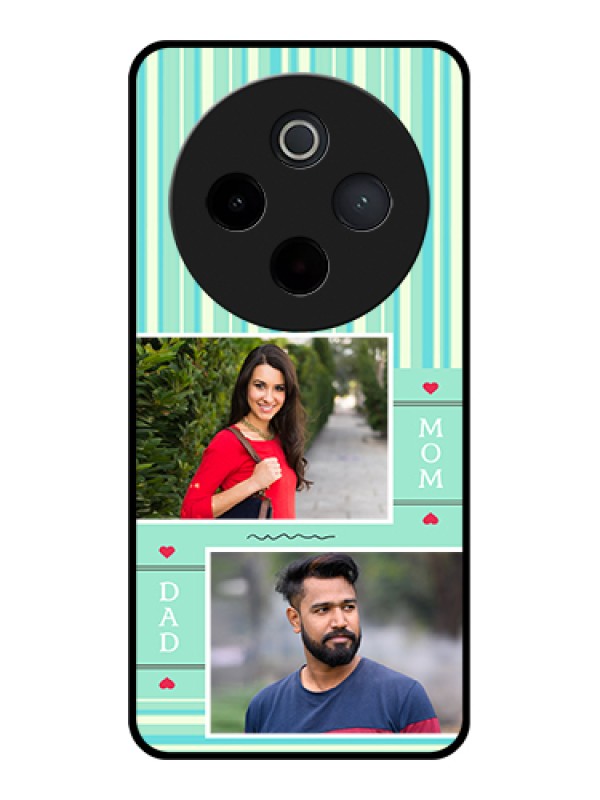 Custom iQOO Z10 5G Custom Metal Phone Case - Simple Pic Upload Design