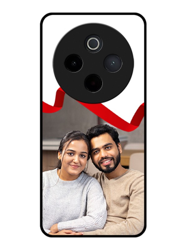 Custom iQOO Z10 5G Custom Metal Phone Case - Trendy Love Design Case