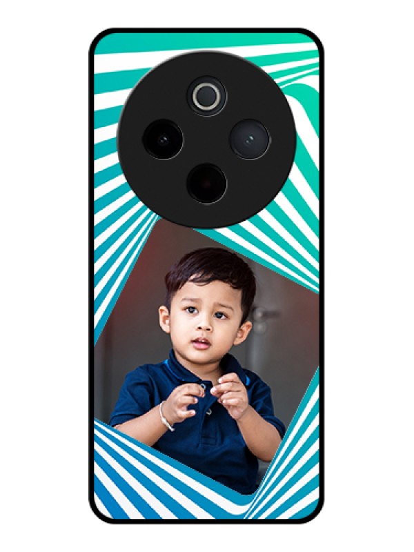 Custom iQOO Z10 5G Custom Metal Phone Case - Wedding Pic Upload Design