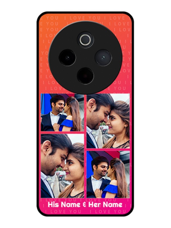 Custom iQOO Z10 5G Custom Metal Phone Case - Friends Picture Upload Design