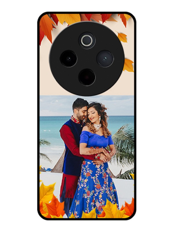 Custom iQOO Z10 5G Custom Metal Phone Case - Simple Pattern Design