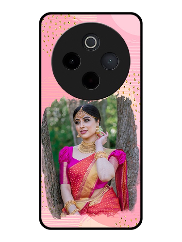 Custom iQOO Z10 5G Custom Metal Phone Case - Premium Dot Design