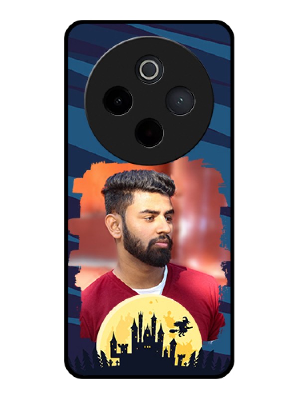 Custom iQOO Z10 5G Custom Metal Phone Case - Colorful Flower Design