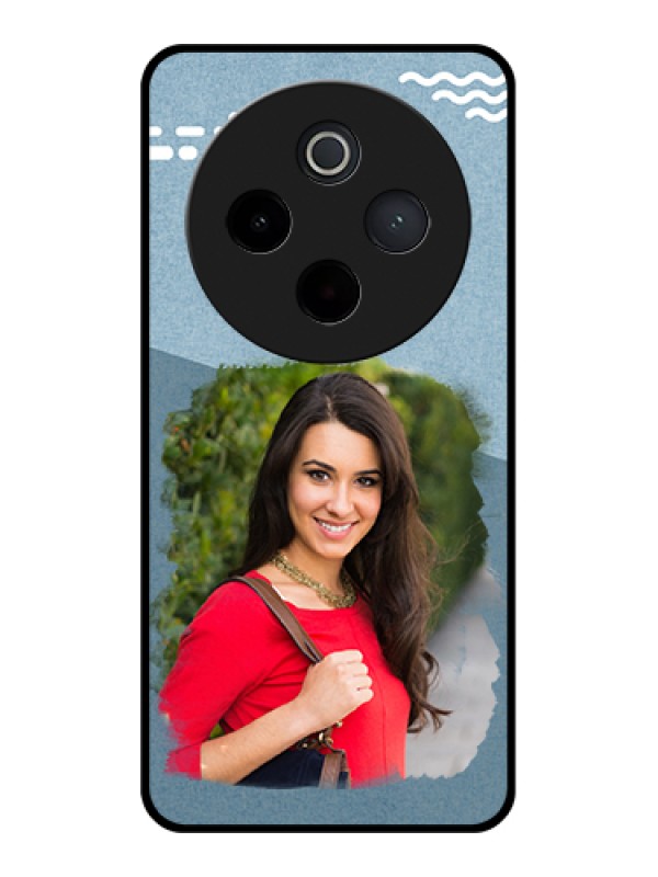 Custom iQOO Z10 5G Custom Metal Phone Case - Parachute Love Design