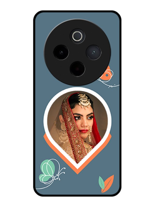 Custom iQOO Z10 5G Custom Metal Phone Case - Pink Pattern Design