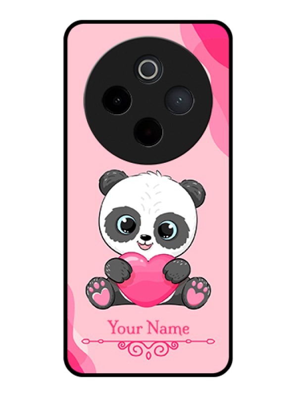 Custom iQOO Z10 5G Custom Metal Phone Case - Blue Color Design