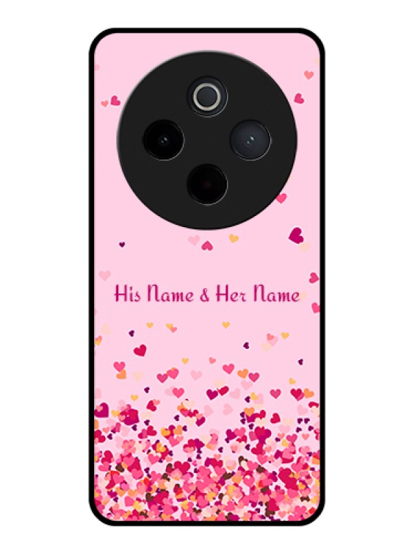 Custom iQOO Z10 5G Custom Metal Phone Case - Wooden Texture Design