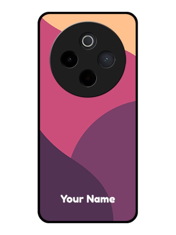 Custom iQOO Z10 5G Custom Metal Phone Case - 3 Images With Floral Design