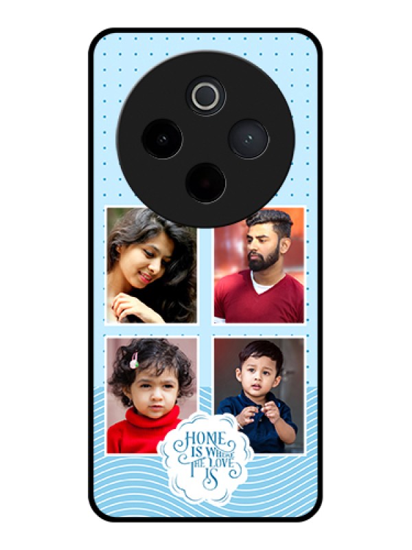 Custom iQOO Z10 5G Custom Metal Phone Case - With Kids Pattern Design