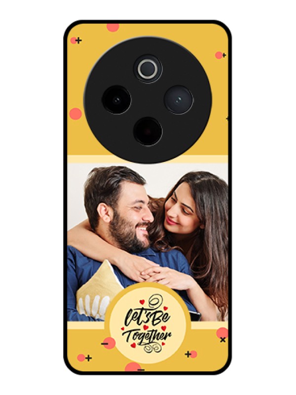 Custom iQOO Z10 5G Custom Metal Phone Case - Love Doodle Pattern