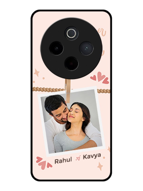 Custom iQOO Z10 5G Custom Metal Phone Case - Polka Dots Design