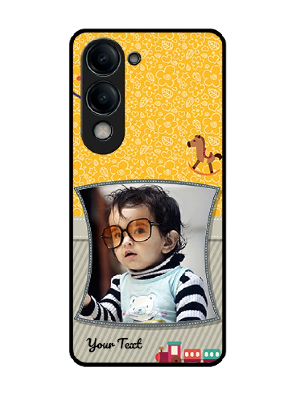 Custom iQOO Z10 Lite Custom Metal Phone Case - Baby Picture Upload Design