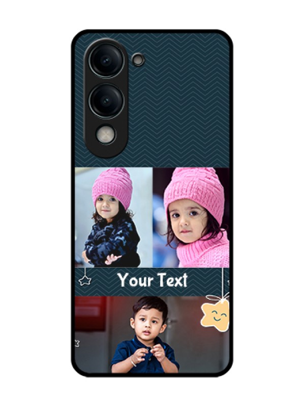 Custom iQOO Z10 Lite Custom Metal Phone Case - Hanging Stars Design