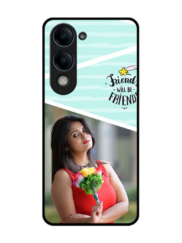 Custom iQOO Z10 Lite Custom Metal Phone Case - Friends Picture Icon Design