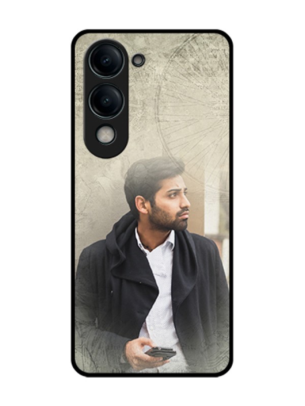 Custom iQOO Z10 Lite Custom Metal Phone Case - With Vintage Design