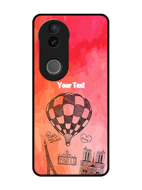 Custom iQOO Z10R Custom Metal Phone Case - Paris Theme Design