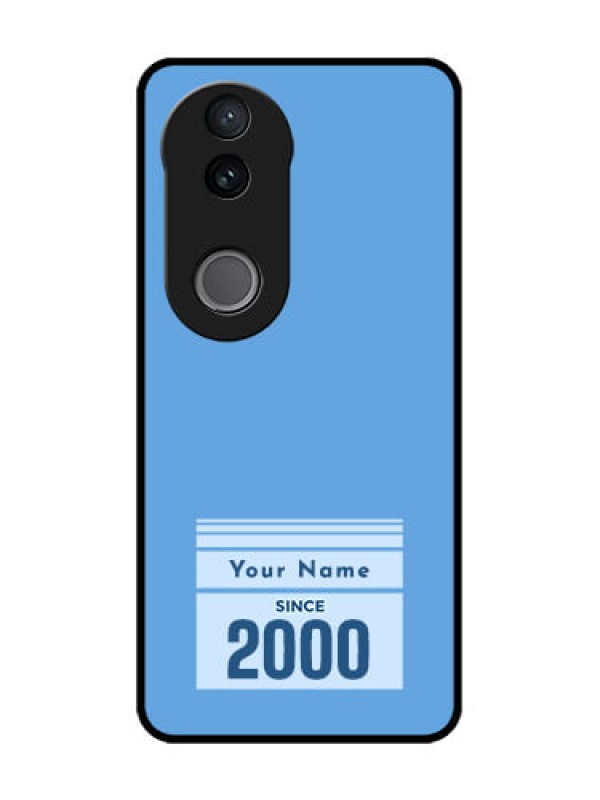 Custom iQOO Z10R Custom Metal Phone Case - Custom Year Of Birth Design