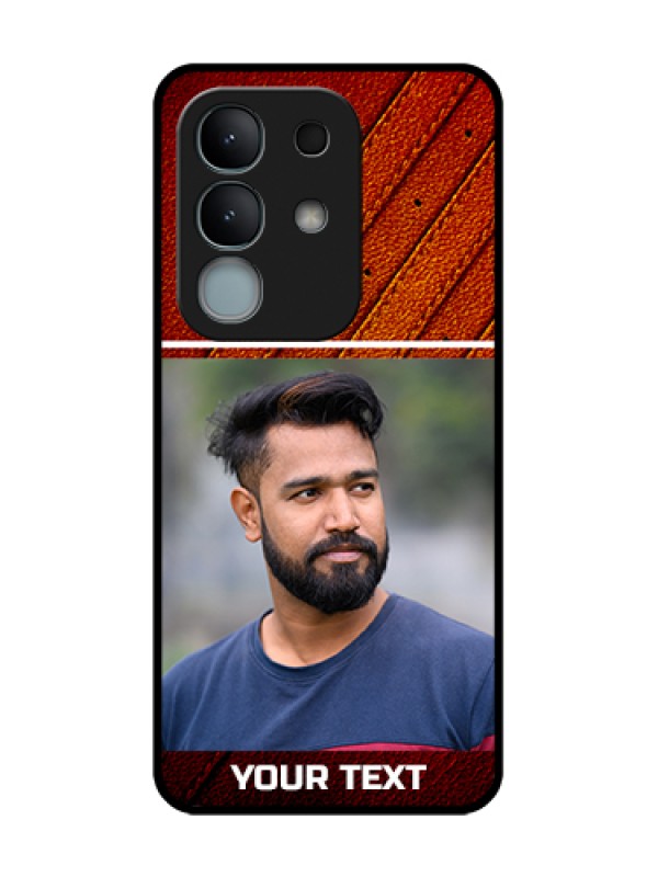 Custom iQOO Z10x 5G Custom Metal Phone Case - Leather Phone Case Design