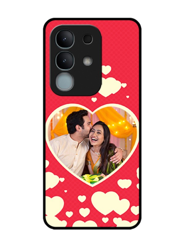 Custom iQOO Z10x 5G Custom Metal Phone Case - Love Symbols Phone Cover Design