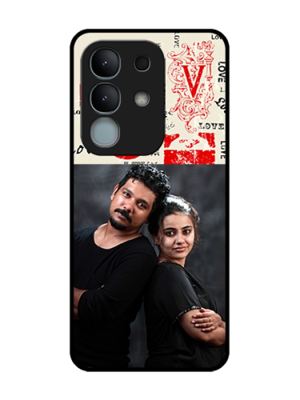 Custom iQOO Z10x 5G Custom Metal Phone Case - Trendy Love Design Case