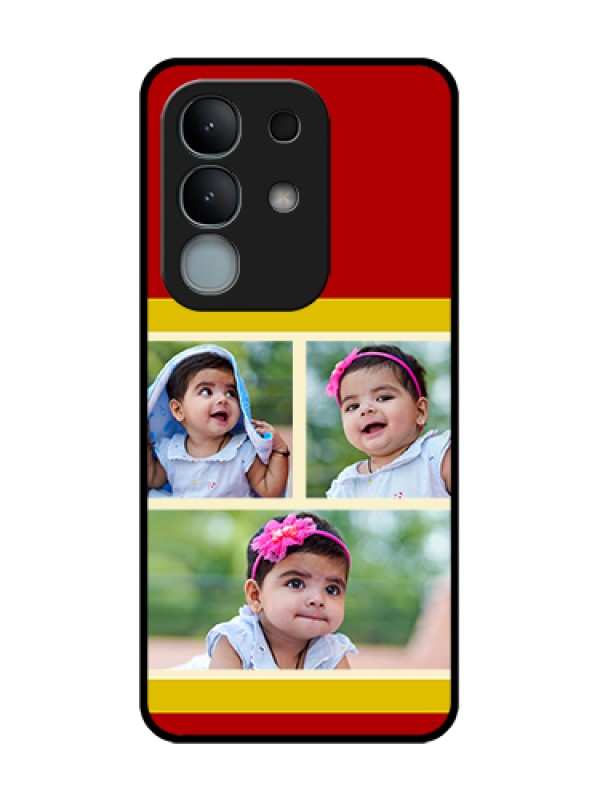 Custom iQOO Z10x 5G Custom Metal Phone Case - Multiple Pic Upload Design