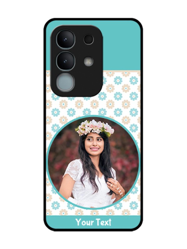 Custom iQOO Z10x 5G Custom Metal Phone Case - Beautiful Flowers Design