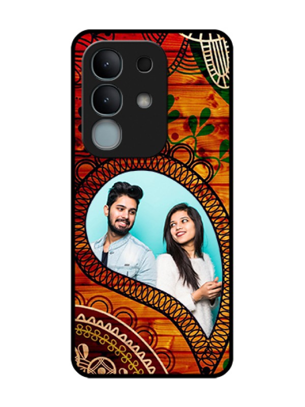 Custom iQOO Z10x 5G Custom Metal Phone Case - Abstract Colorful Design