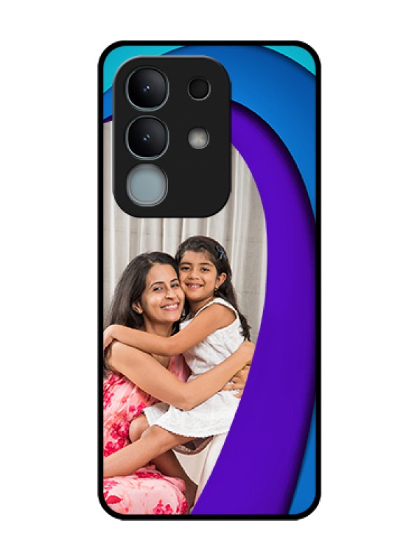 Custom iQOO Z10x 5G Custom Metal Phone Case - Simple Pattern Design