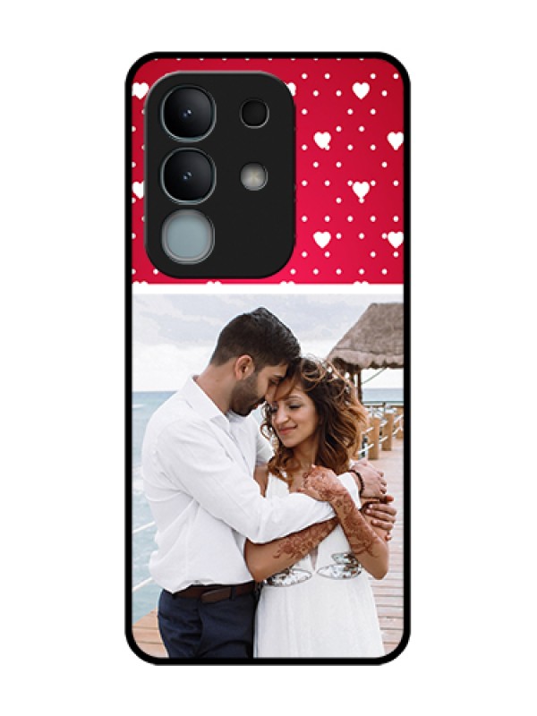 Custom iQOO Z10x 5G Custom Metal Phone Case - Hearts Mobile Case Design