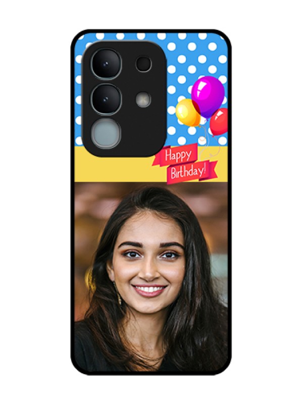 Custom iQOO Z10x 5G Custom Metal Phone Case - Happy Birthday Design