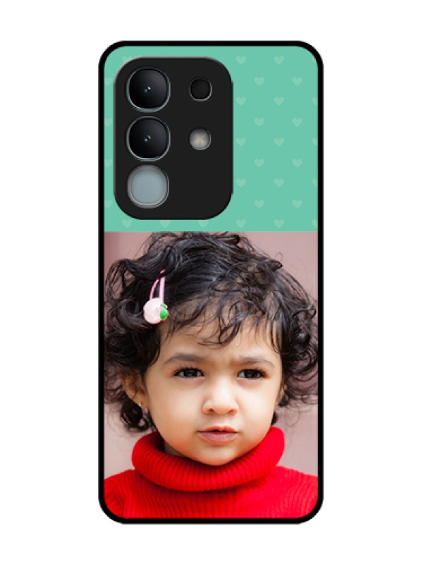 Custom iQOO Z10x 5G Custom Metal Phone Case - Lovers Picture Design