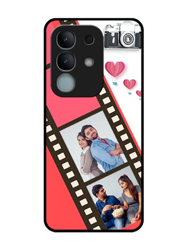 Custom iQOO Z10x 5G Custom Metal Phone Case - 3 Image Holder With Film Reel