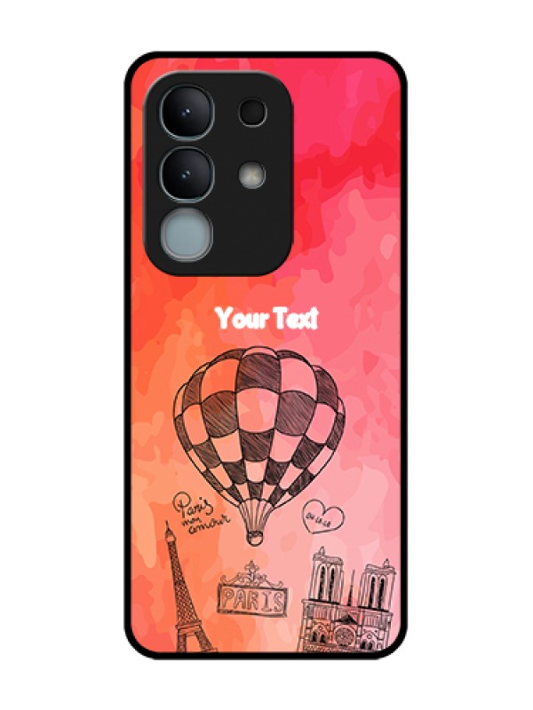 Custom iQOO Z10x 5G Custom Metal Phone Case - Paris Theme Design