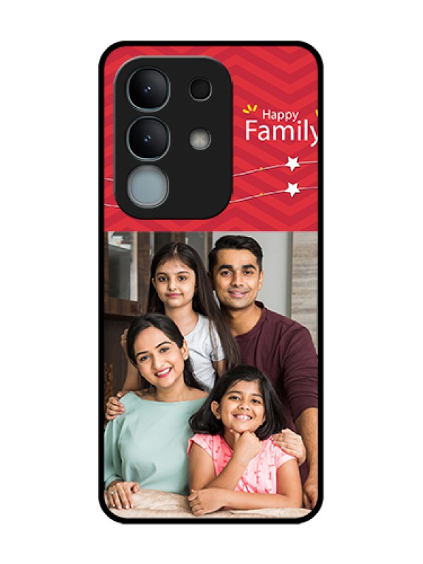Custom iQOO Z10x 5G Custom Metal Phone Case - Happy Family Design
