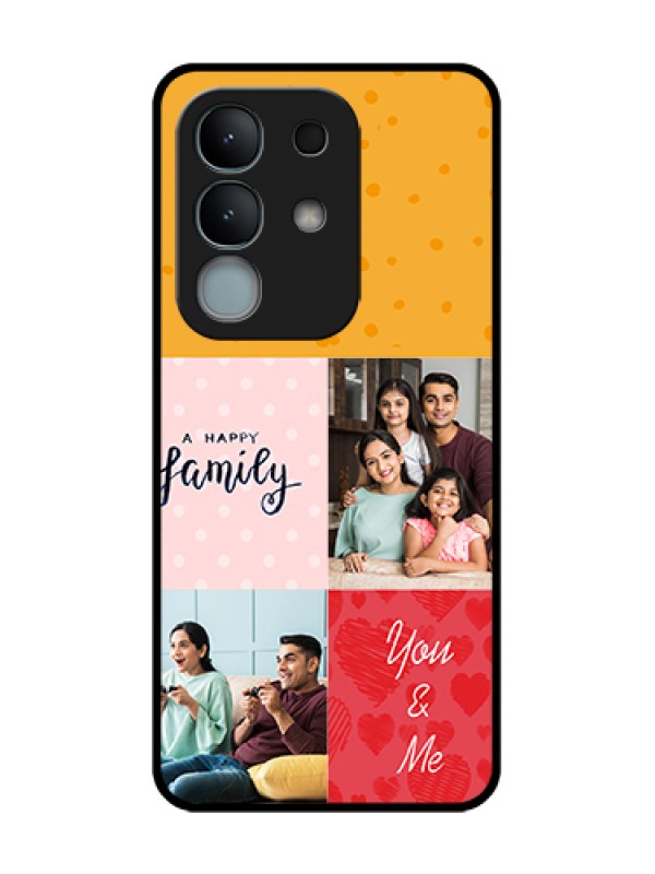 Custom iQOO Z10x 5G Custom Metal Phone Case - Images With Quotes Design