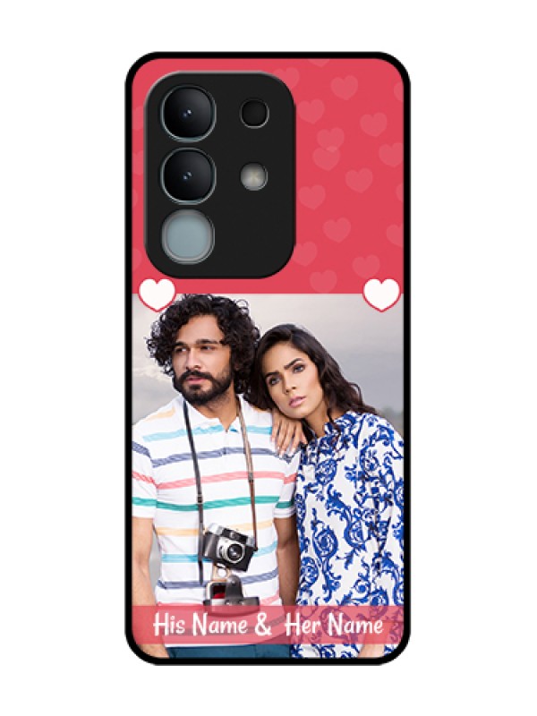 Custom iQOO Z10x 5G Custom Metal Phone Case - Simple Love Design
