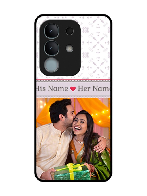 Custom iQOO Z10x 5G Custom Metal Phone Case - With Photo And Ethnic Design