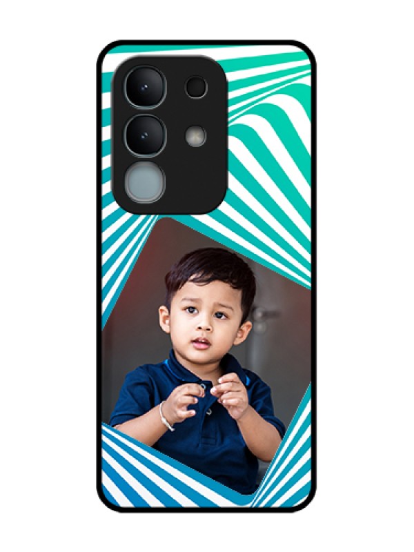 Custom iQOO Z10x 5G Custom Metal Phone Case - Abstract Spiral Design