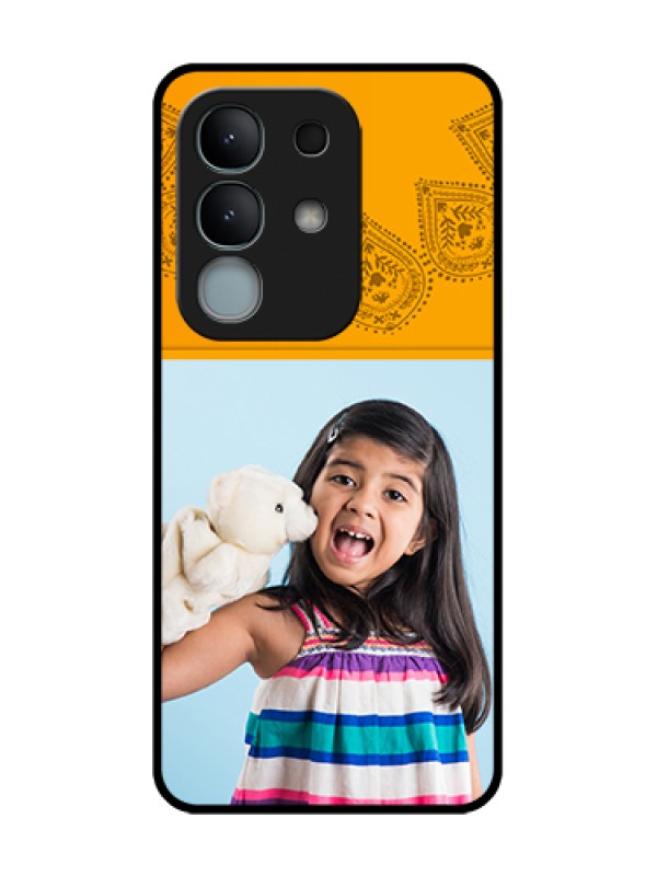 Custom iQOO Z10x 5G Custom Metal Phone Case - Photo Wedding Design