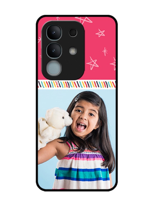 Custom iQOO Z10x 5G Custom Metal Phone Case - Line Art Design